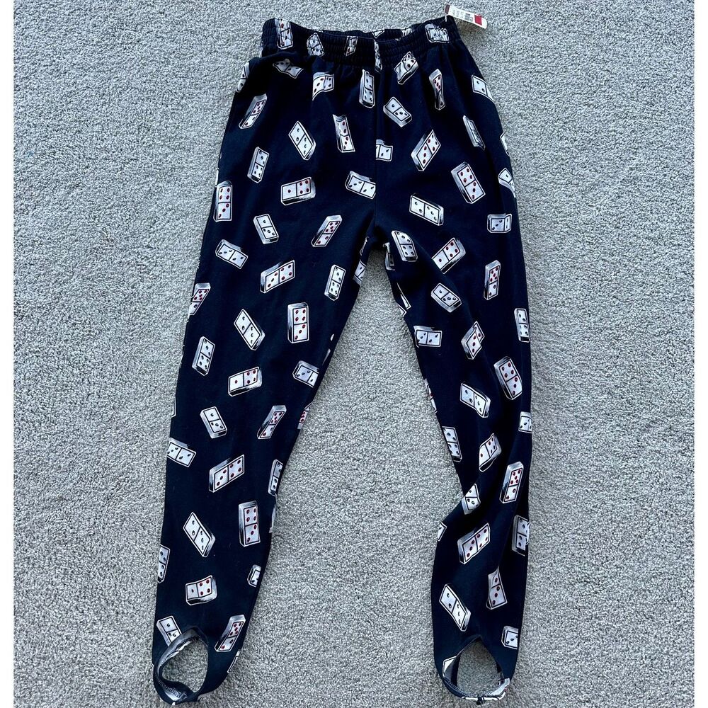 NWT Vintage Dice Carole Little Legging Size M
